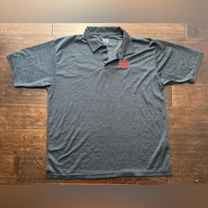 Men’s Papa Johns Pizza Logo Grey Employee Performance Polo Shirt - Size XL